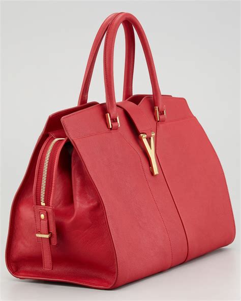 red ysl handbag|yves saint laurent bag price.